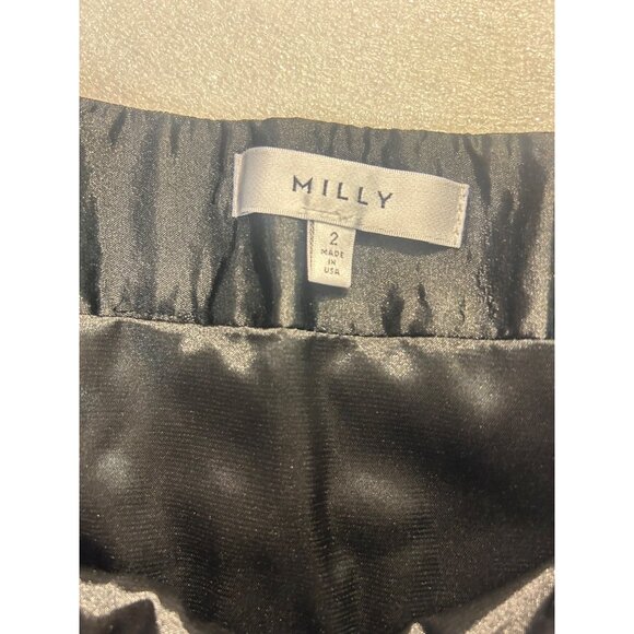 Milly Woven Mini Skirt Size 2 Multicolor Textured Fabric Size 2 - Picture 4 of 4